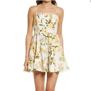 BB Dakota Floral Tiered Minidress